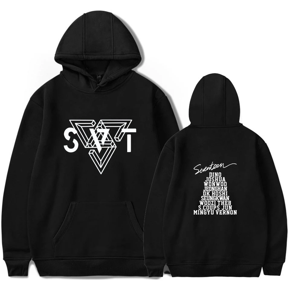 SEVENTEEN Hoodie | K-Pop Merchandise | Fandom CARAT Collection – Design #015