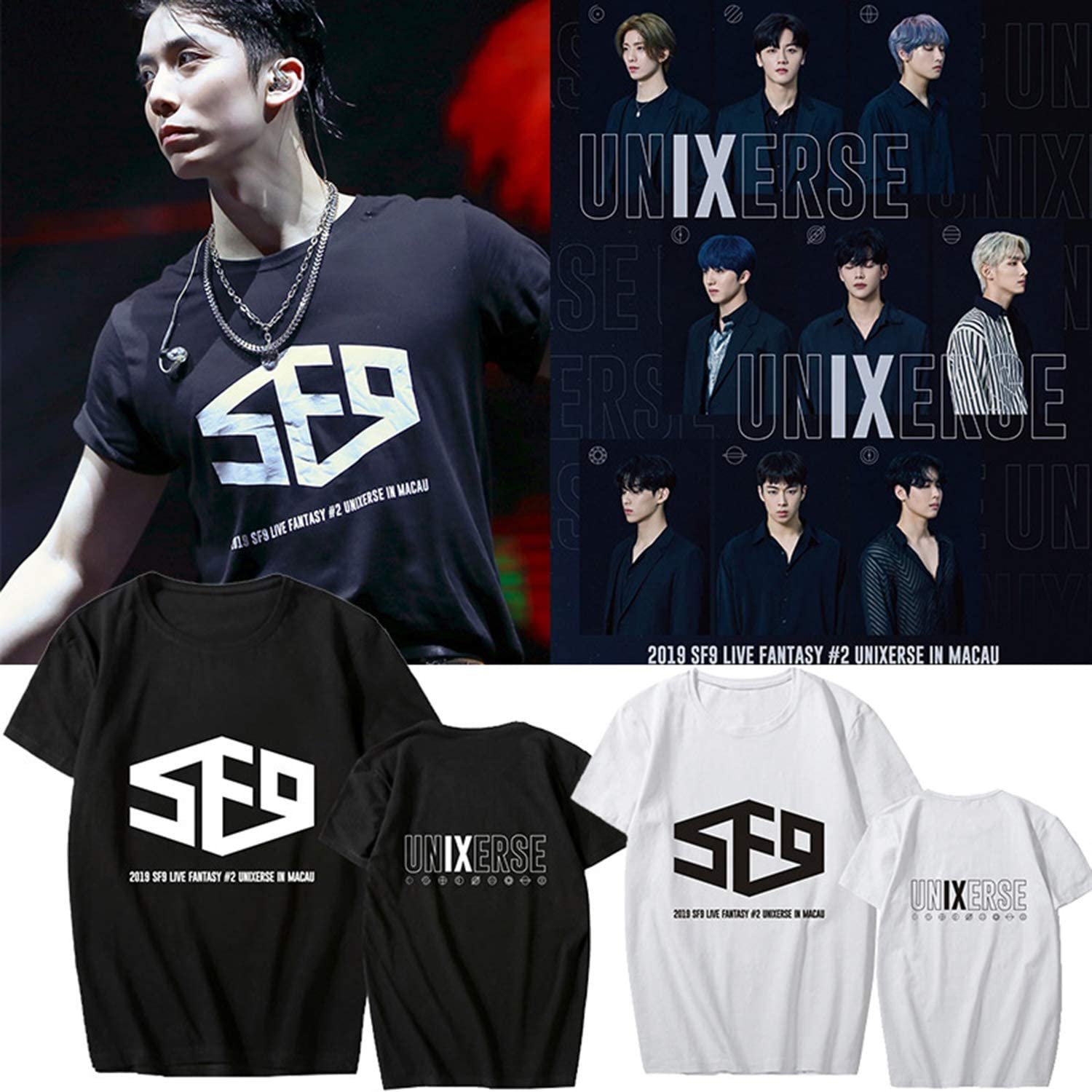 SF9 T-Shirt – KPOP Merchandise for Fantasys – Design #008 - Image 3