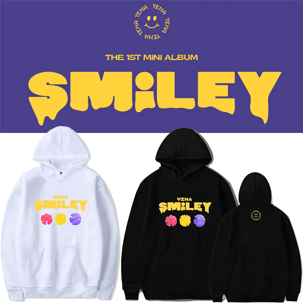 Smiley Hoodie | K-Pop Merchandise | Smiley Collection