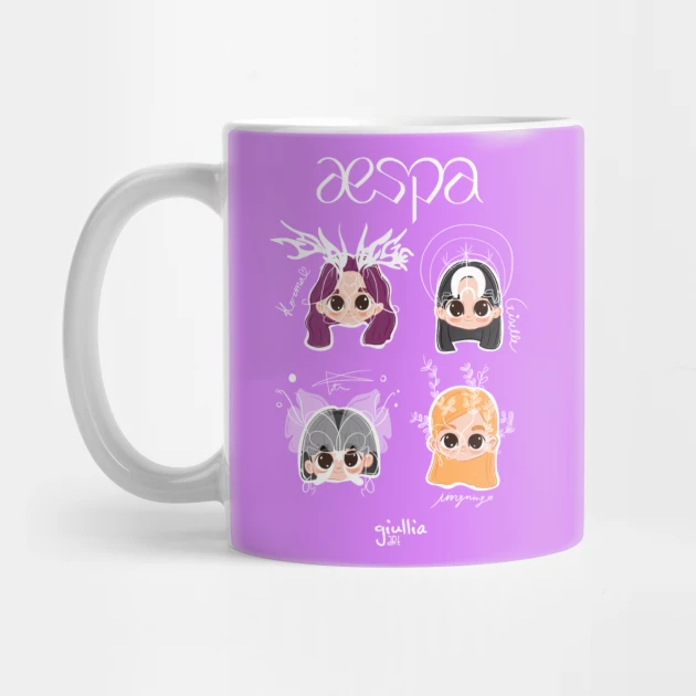 aespa Coffee Mug – KPOP Merchandise for MY Fans