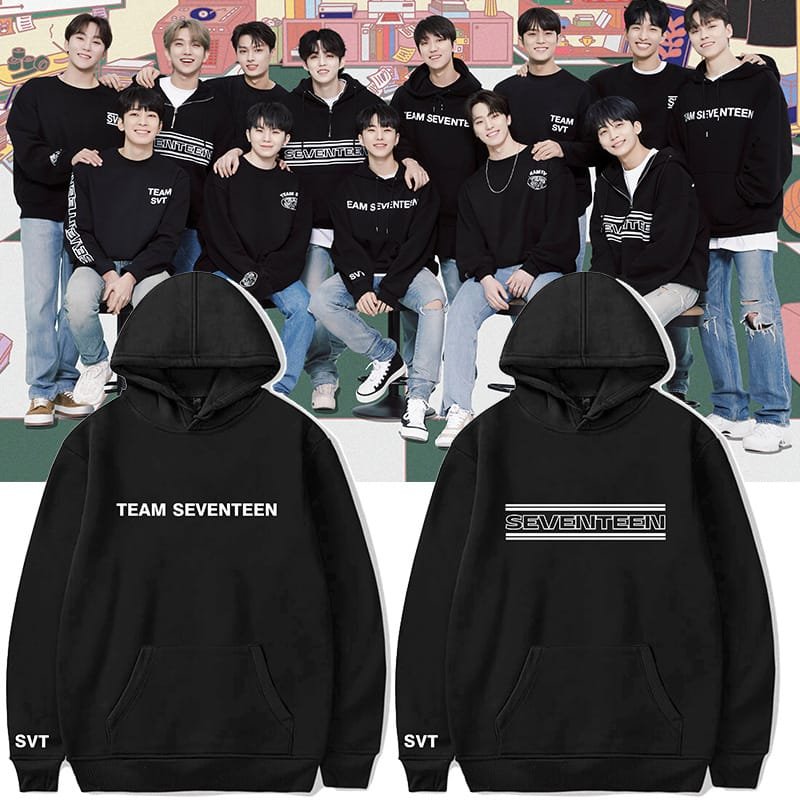 SEVENTEEN Hoodie | K-Pop Merchandise | Fandom CARAT Collection – Design #012