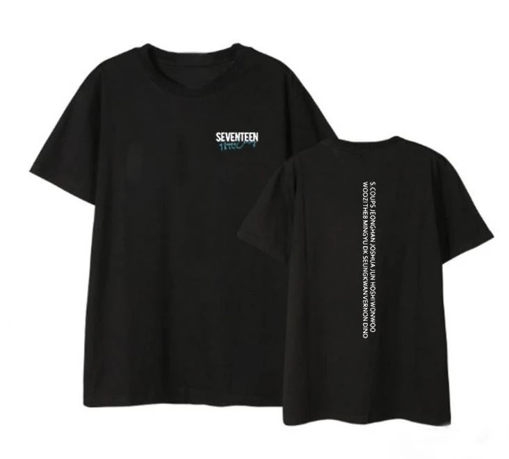 SEVENTEEN T-shirt Design #004 – K-pop merch UAE