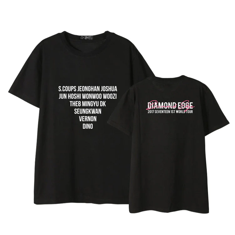 SEVENTEEN T-shirt Design #008 – K-pop merch UAE