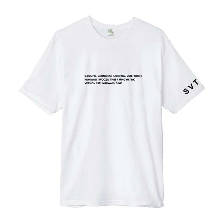 SEVENTEEN T-shirt Design #007 – K-pop merch UAE