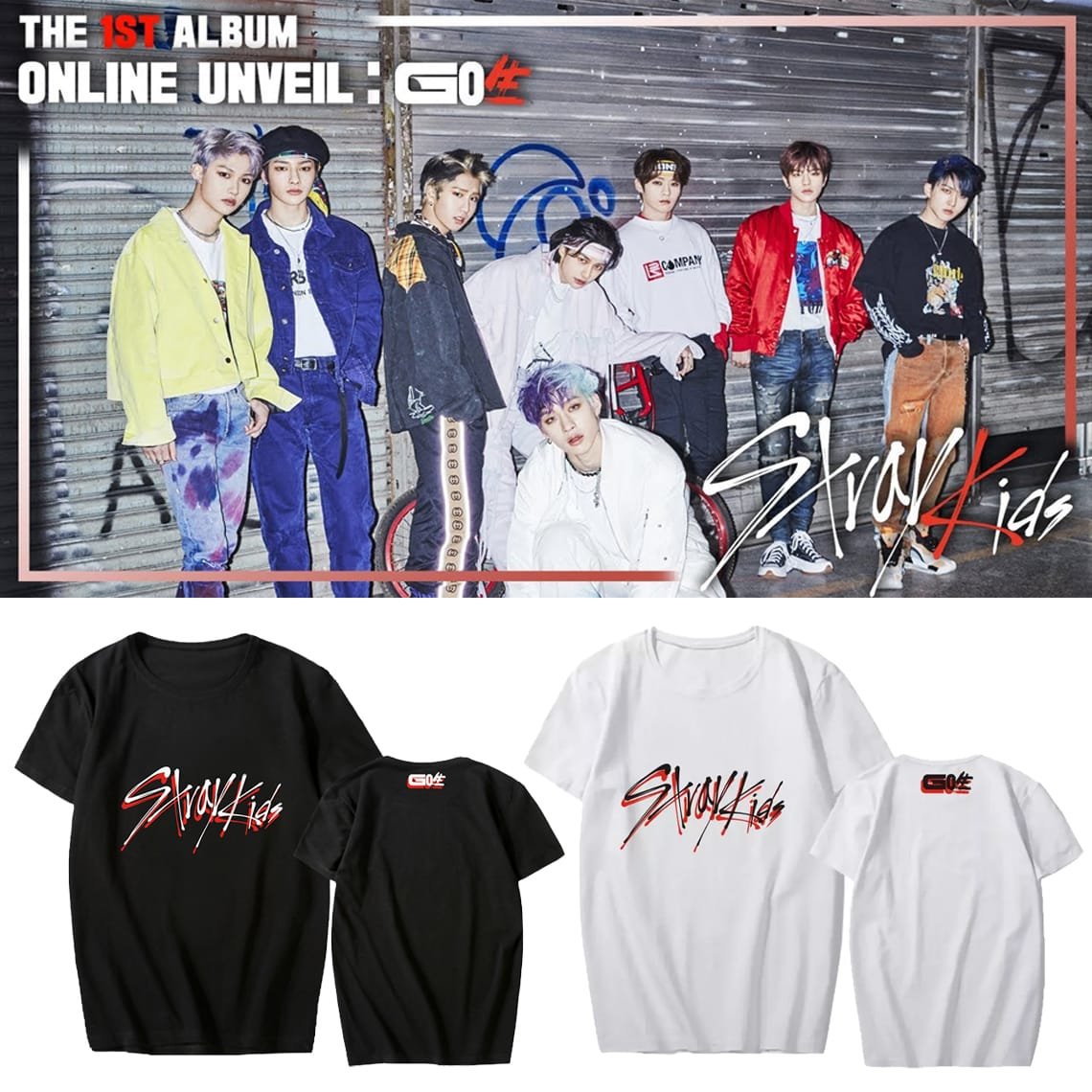 Stray Kids T-Shirt – KPOP Merchandise for Stays – Design #010 - Image 3