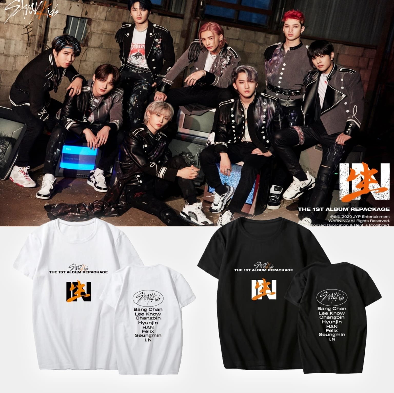 Stray Kids T-Shirt – KPOP Merchandise for Stays – Design #014 - Image 3