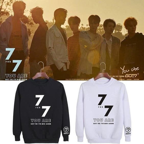 GOT7 Sweatshirt – KPOP Merchandise for Ahgases – Design #026 - Image 3
