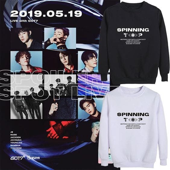 GOT7 Sweatshirt – KPOP Merchandise for Ahgases – Design #027 - Image 3