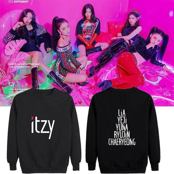 ITZY Sweatshirt – KPOP Merchandise for MIDZYs – Design #005 - Image 3