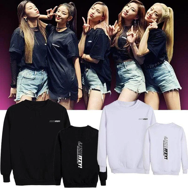 ITZY Sweatshirt – KPOP Merchandise for MIDZYs – Design #011 - Image 3