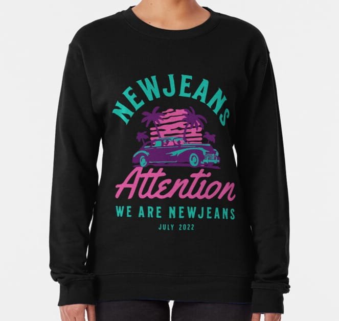 NewJeans Sweatshirt for Bunnies – Premium KPOP Merch – Design #026 - Image 2
