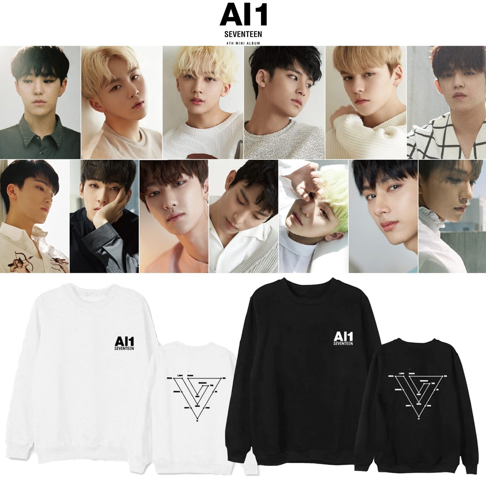 SEVENTEEN Sweatshirt for Carats – Premium KPOP Merch – Design #024 - Image 3