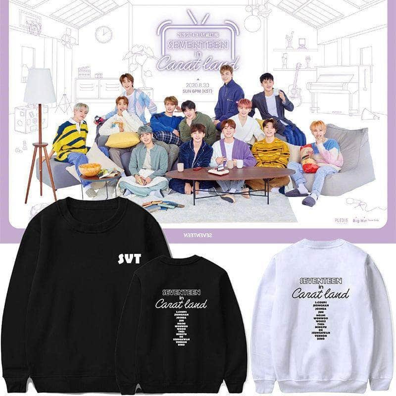 SEVENTEEN Sweatshirt for Carats – Premium KPOP Merch – Design #029 - Image 3