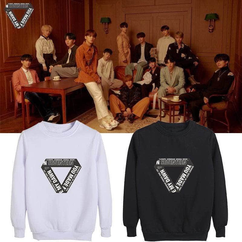 SEVENTEEN Sweatshirt for Carats – Premium KPOP Merch – Design #038 - Image 3