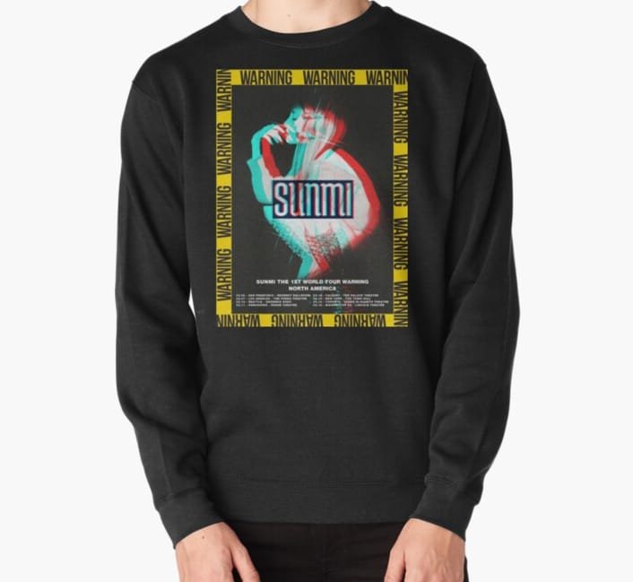 SUNMI sweatshirt Design #002 – K-pop merch UAE