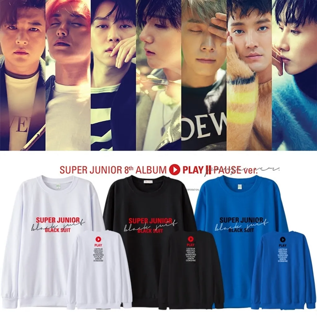 Super Junior Sweatshirt for ELFs – Premium KPOP Merch – Design #004 - Image 3