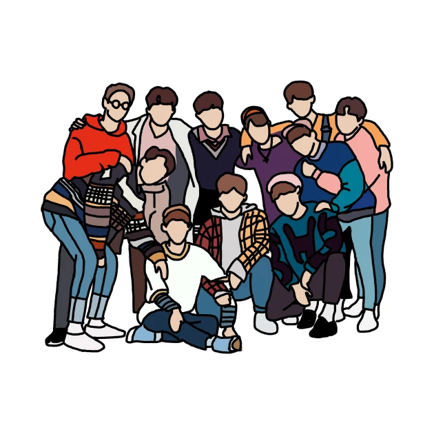 WANNA ONE Sweatshirt for Wannables – Premium KPOP Merch – Design #004 - Image 2