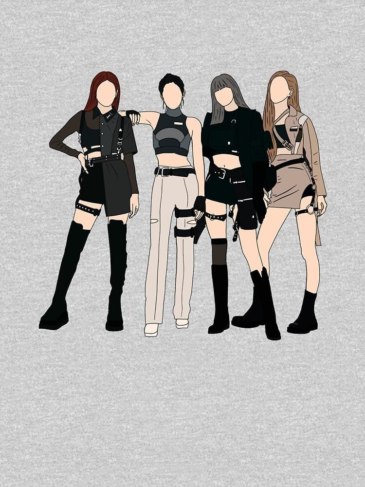 BLACKPINK Sweatshirt – KPOP Merchandise for BLINKs - Image 3