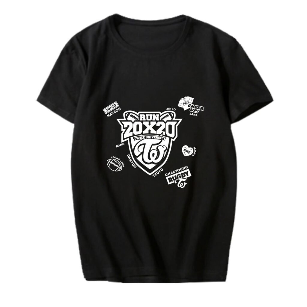 TWICE T-shirt Design #003 – K-pop merch UAE