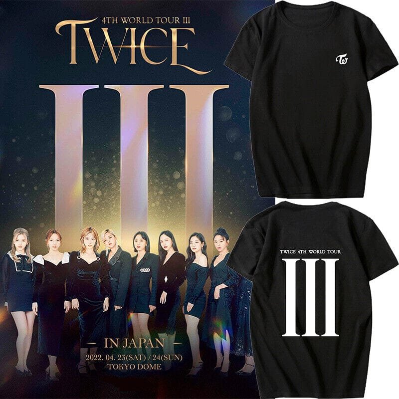 TWICE T-Shirt for ONCEs – KPOP Merchandise for Fans of the Legendary Girl Group – Design #002 - Image 2