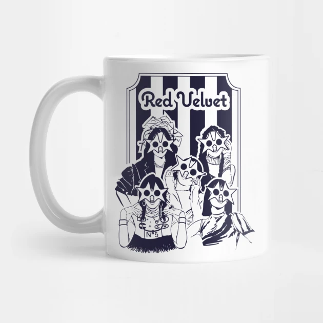 Red Velvet coffee mug Design #008 – K-pop merch UAE