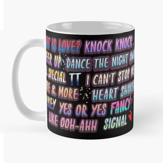 TWICE Coffee Mug - KPOP Merchandise for Fandom ONCEs