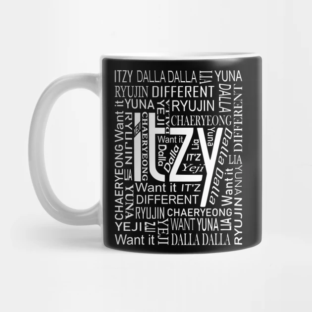 Itzy Coffee Mug - KPOP Merchandise for Fandom ITZYers