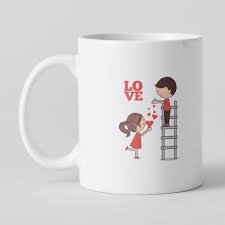VALENTINE'S DAY Mug | Printed Ceramic 11oz Coffee Mug for HIM & HER