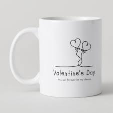 VALENTINE'S DAY Mug | Printed Ceramic 11oz Coffee Mug for HIM & HER