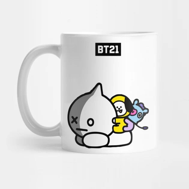 BT21 Coffee Mug – KPOP Merchandise for UNISTARS Fans