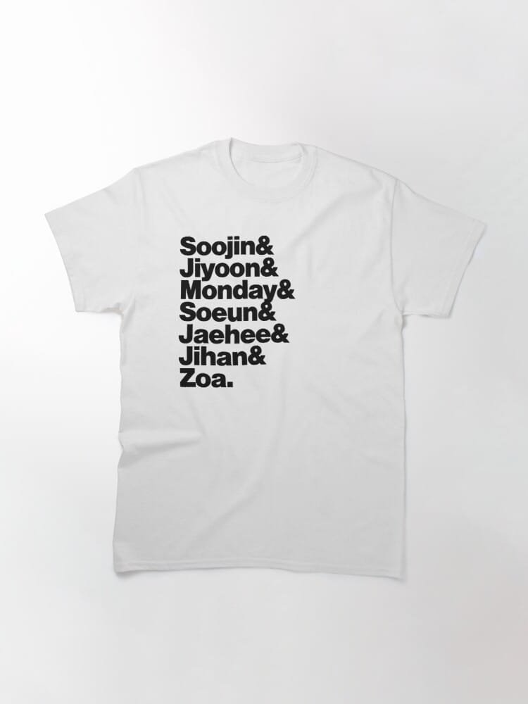 WEEKLY T-Shirt – KPOP Merchandise for Weely – Design #002 - Image 2