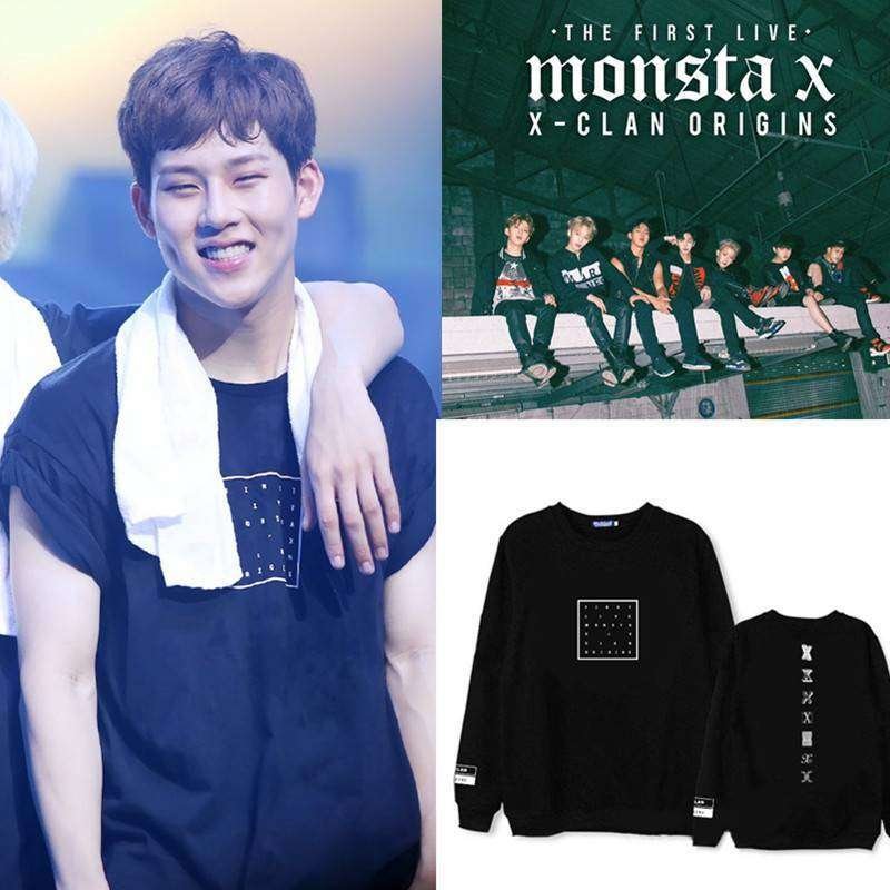 MONSTA X Sweatshirt for Monbebes – Premium KPOP Merch – Design #010 - Image 3