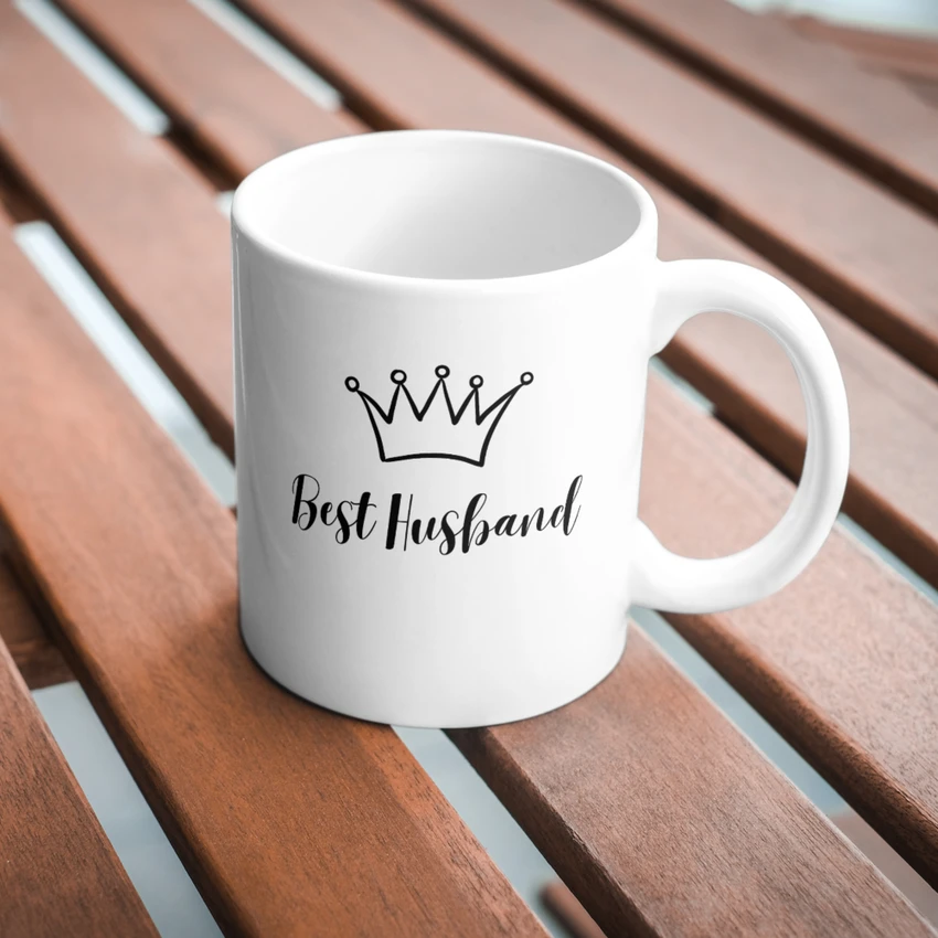 Best Husband Mug | Printed Ceramic Coffee Mug For Hubby