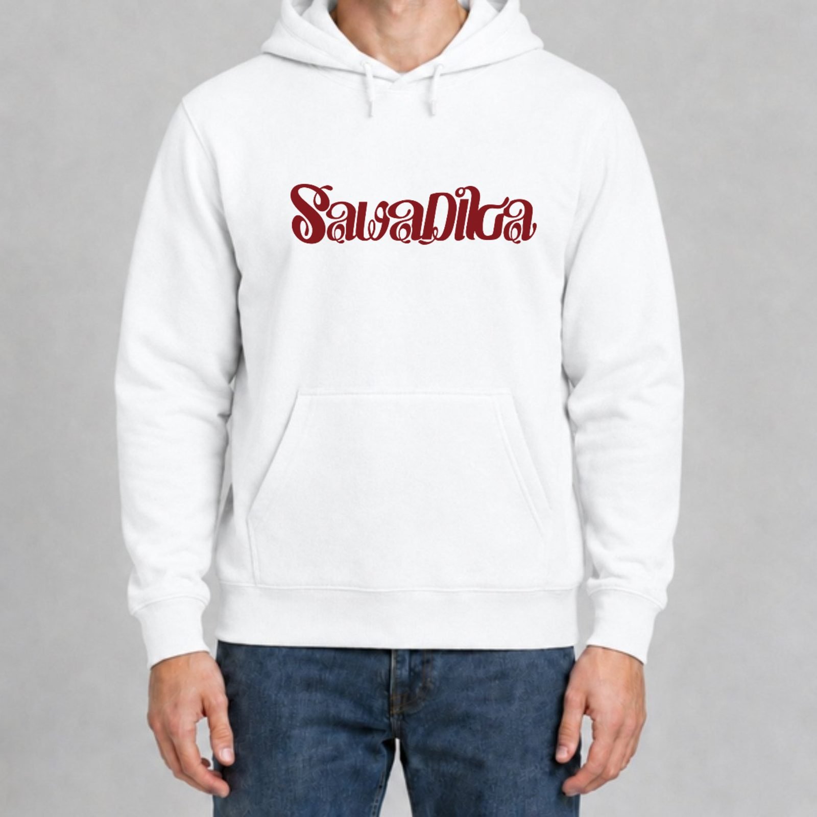 BLACKPINK Hoodie – Sawadika design in White – K-pop merch UAE