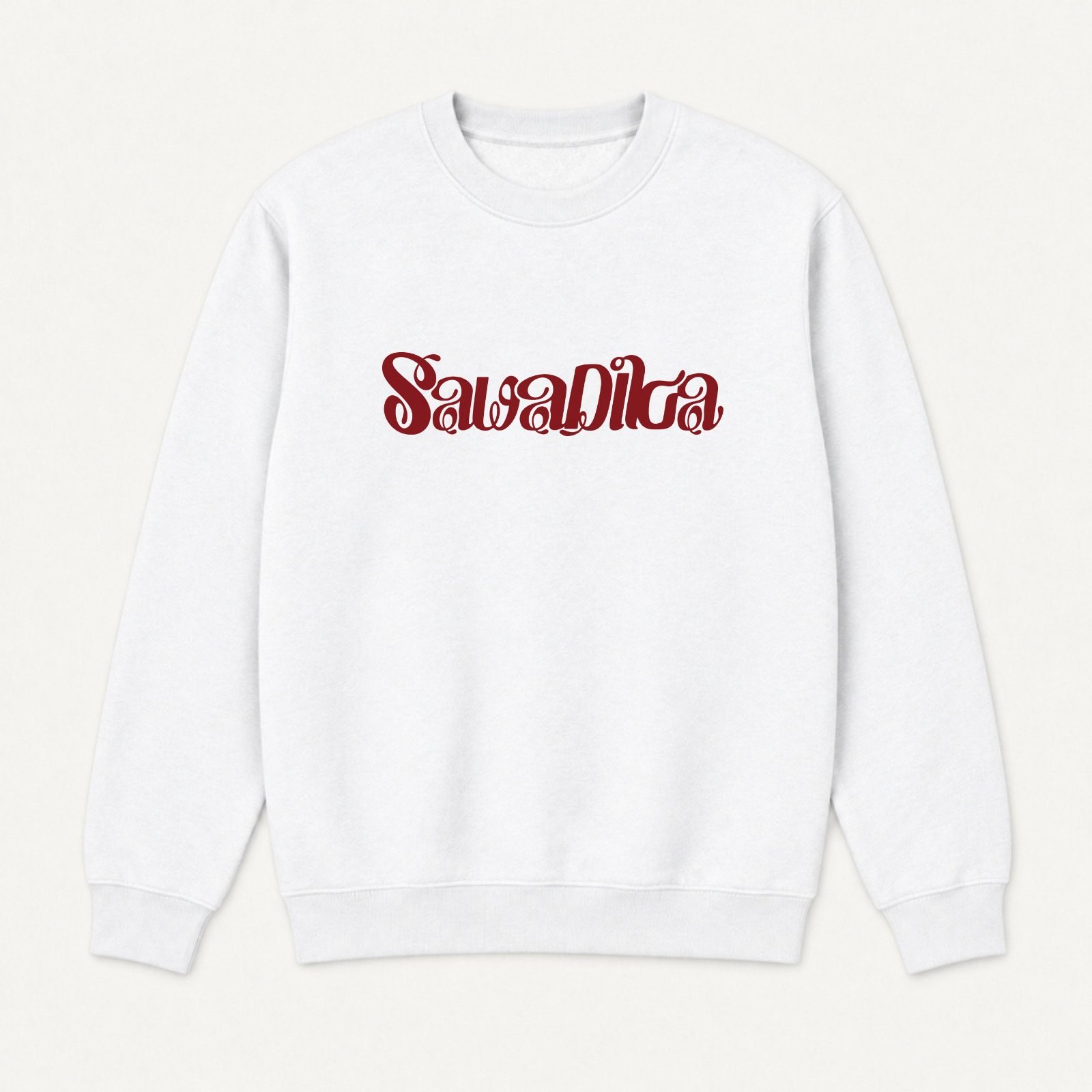 BLACKPINK Sweatshirt – Sawadika design in White – K-pop merch UAE