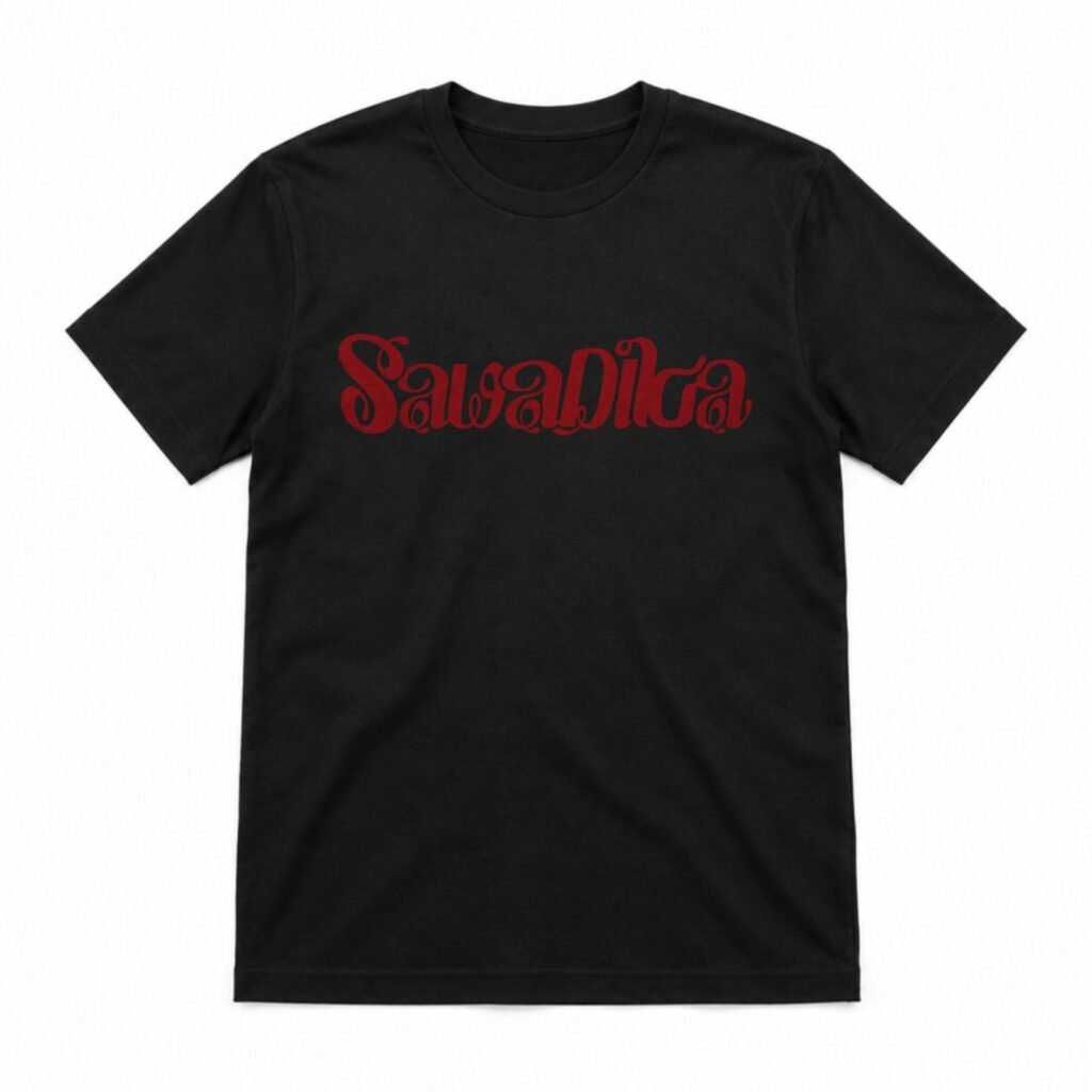 BLACKPINK T-Shirt – Sawadika design in Black – K-pop merch UAE