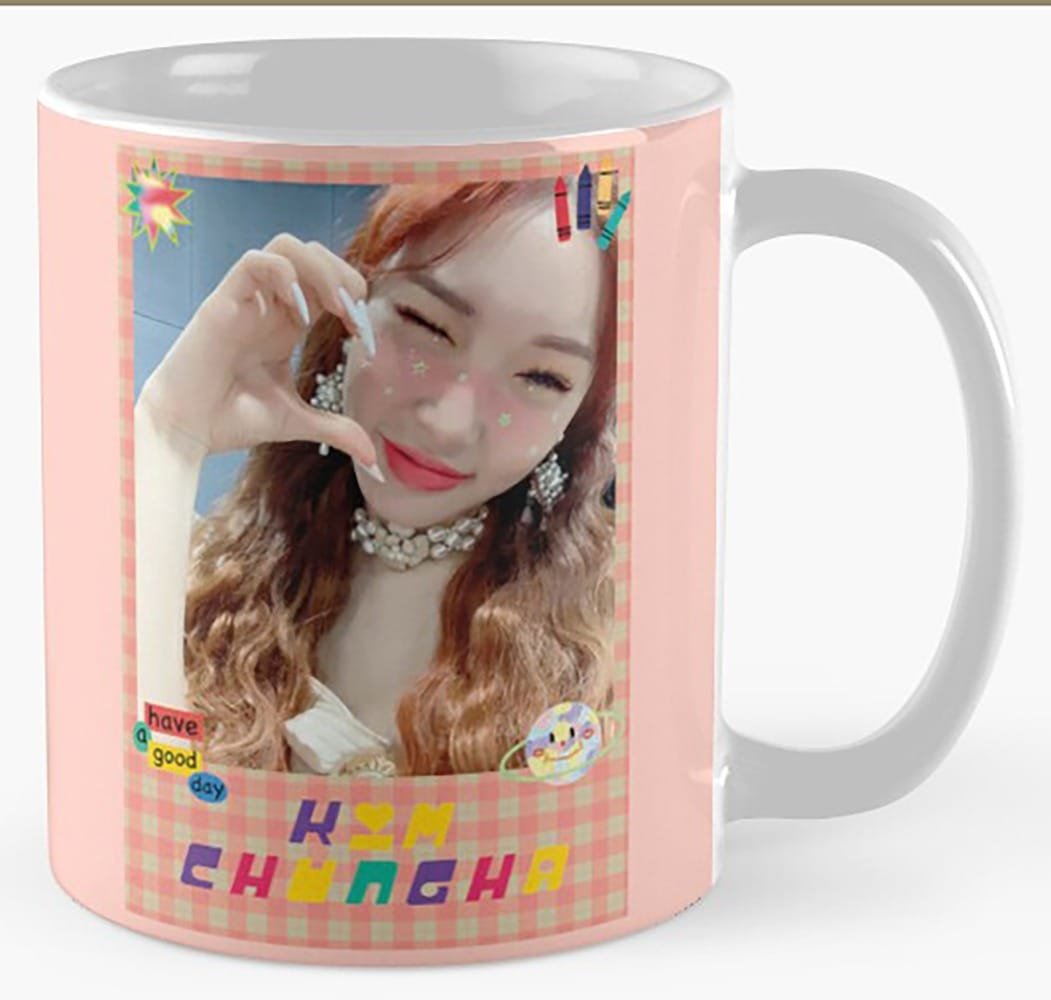 Chung Ha Coffee Mug - KPOP Merchandise for Fandom Chung Ha Fans