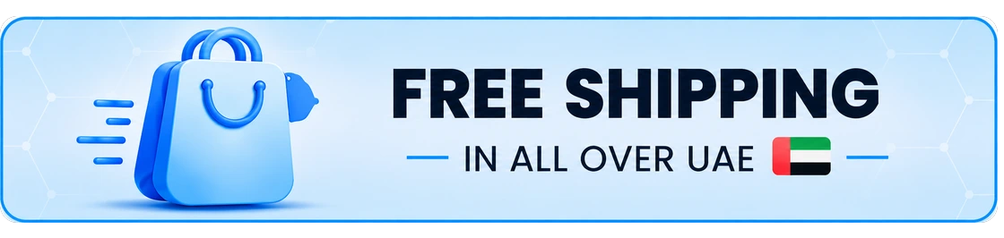 Free shipping all over the UAE