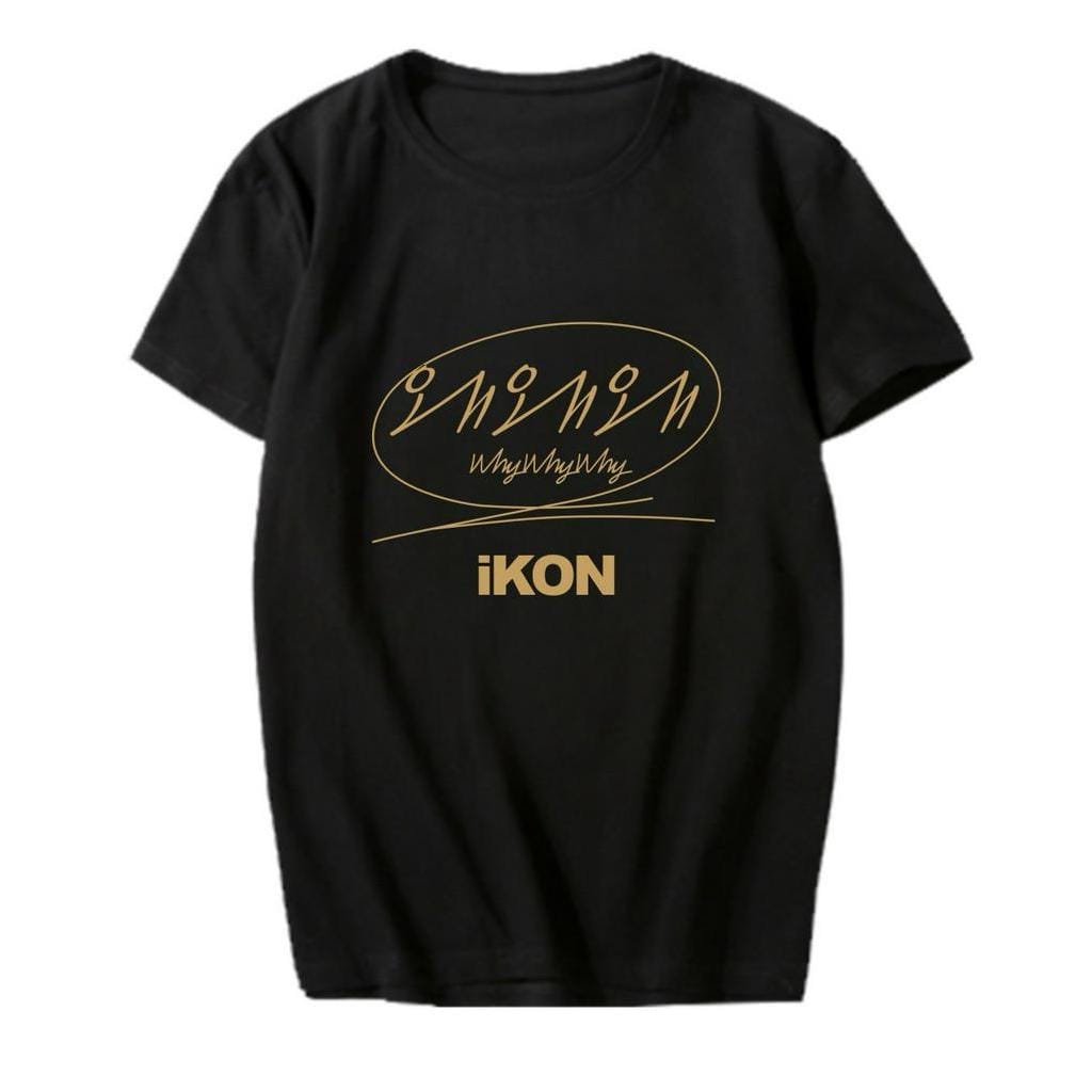 iKON T-shirt Design #002 – K-pop merch UAE