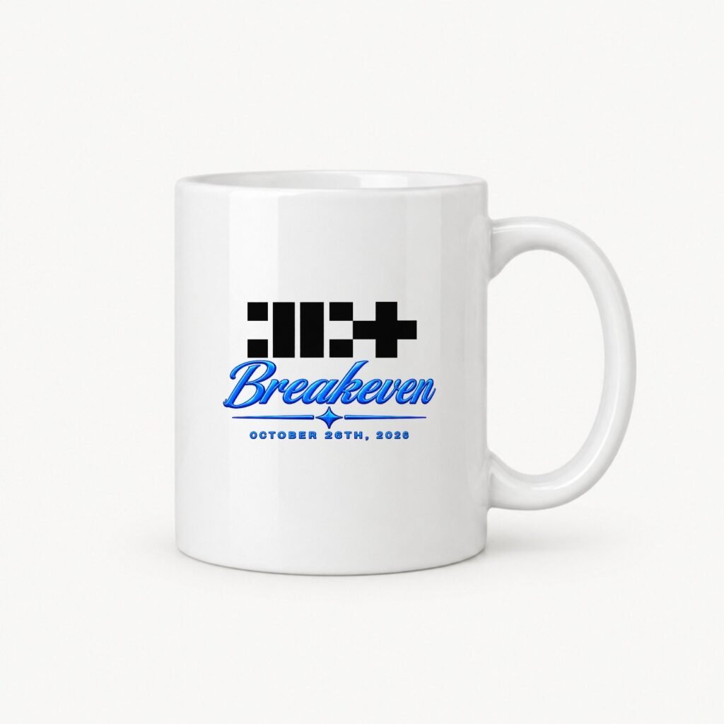 ILLIT Coffee Mug – Breakeven design – K-pop merch UAE
