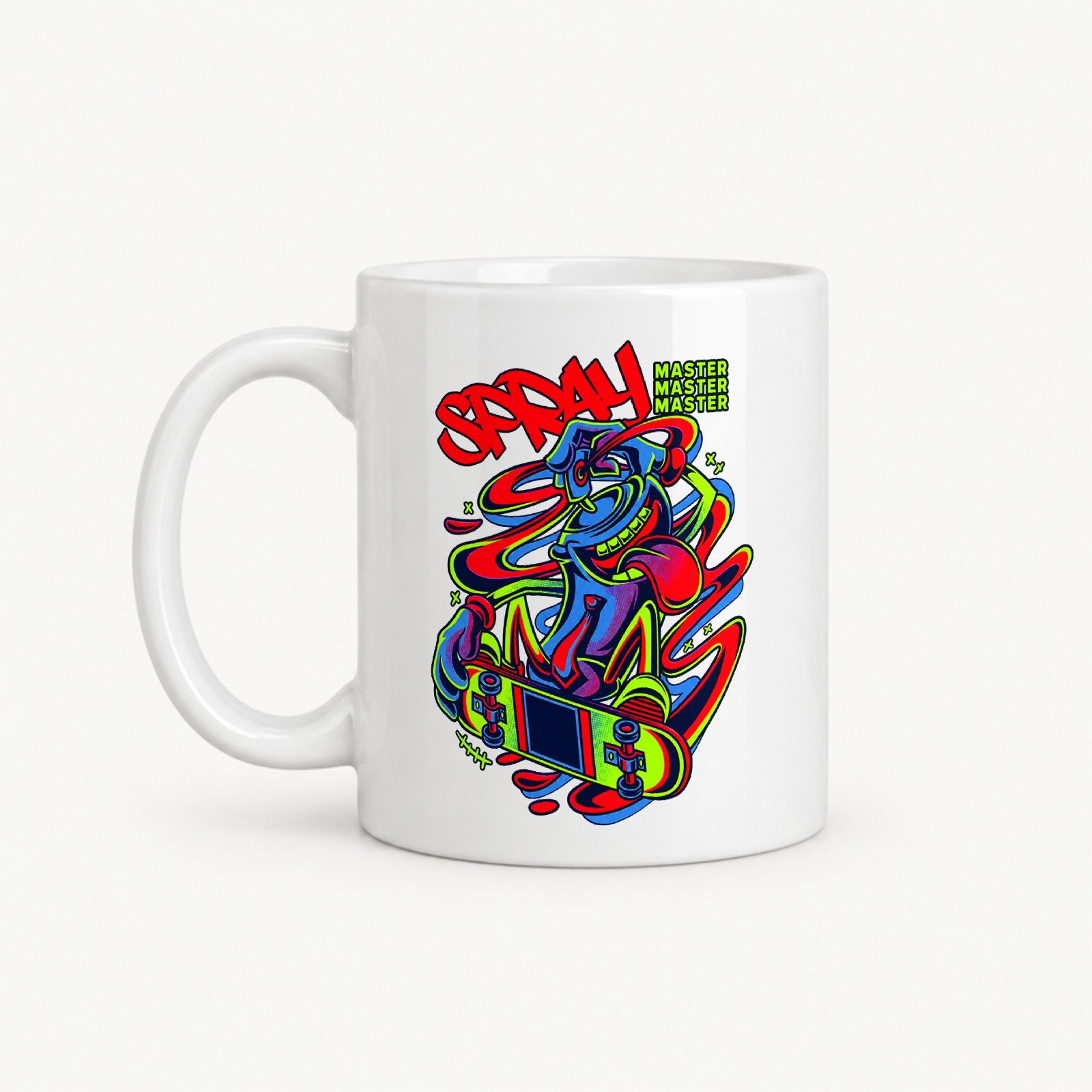 Koreaboo Coffee Mug – Spray Master - Graffiti Street Culture design – K-pop merch UAE