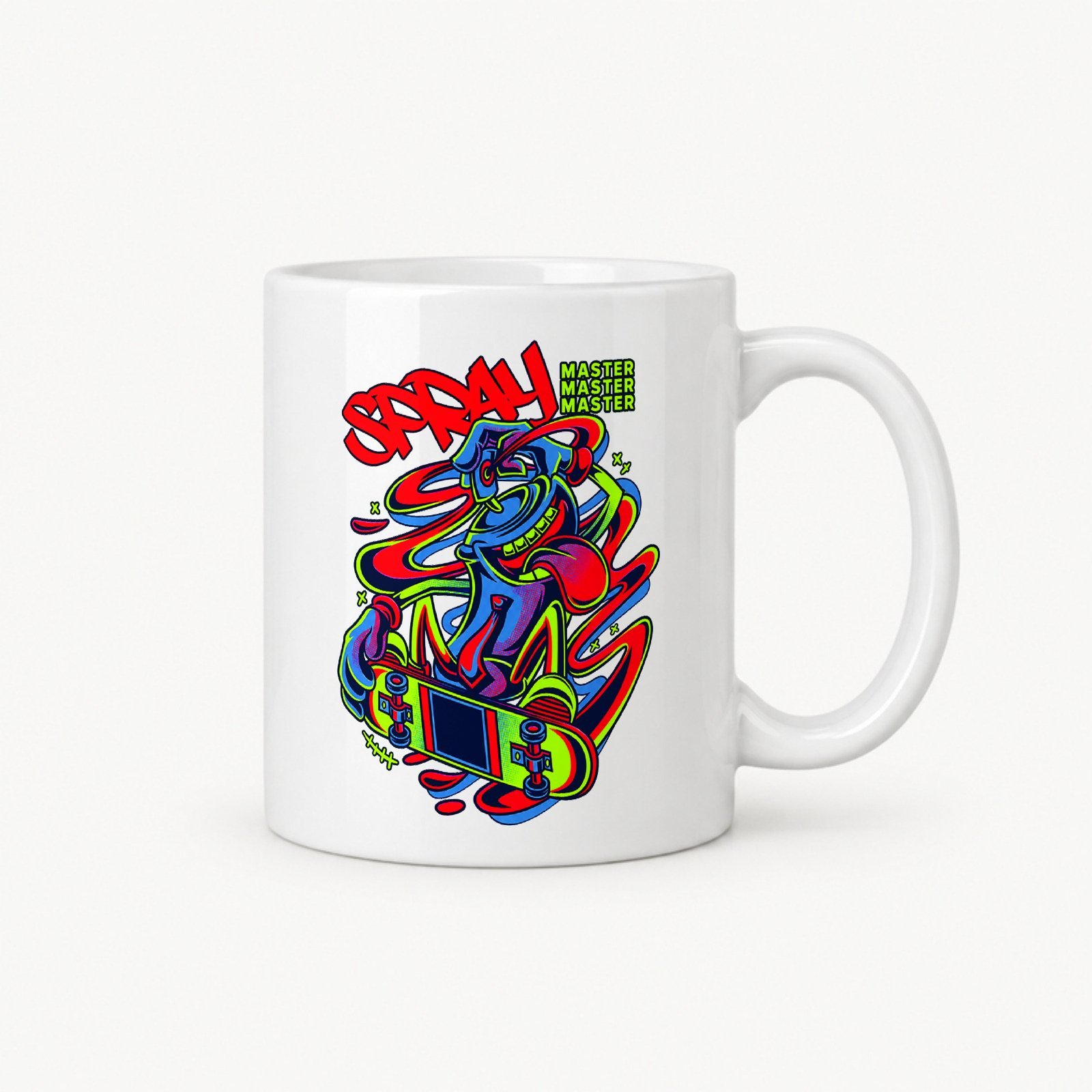 Koreaboo Coffee Mug – Spray Master - Graffiti Street Culture design – K-pop merch UAE