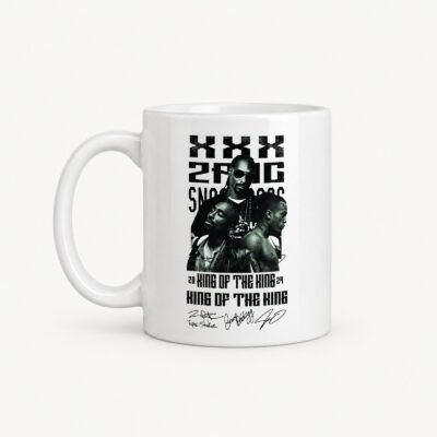 Koreaboo Coffee Mug – TUPAC - XXXTentacion - Snoop Dogg design – K-pop merch UAE