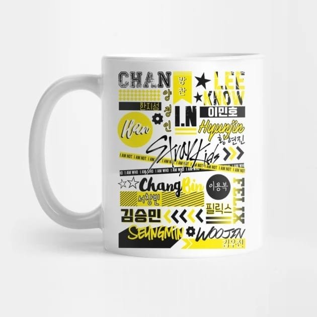 Stray Kids coffee mug Design #013 – K-pop merch UAE