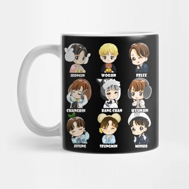 Stray Kids coffee mug Design #003 – K-pop merch UAE
