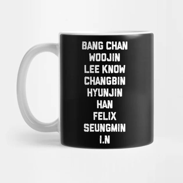 Stray Kids coffee mug Design #005 – K-pop merch UAE
