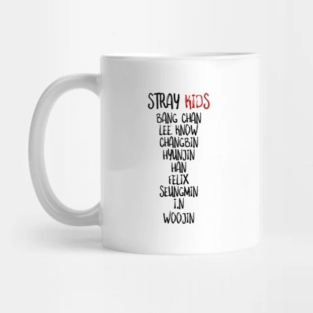 Stray Kids Coffee Mug - KPOP Merchandise for Fandom STAYs