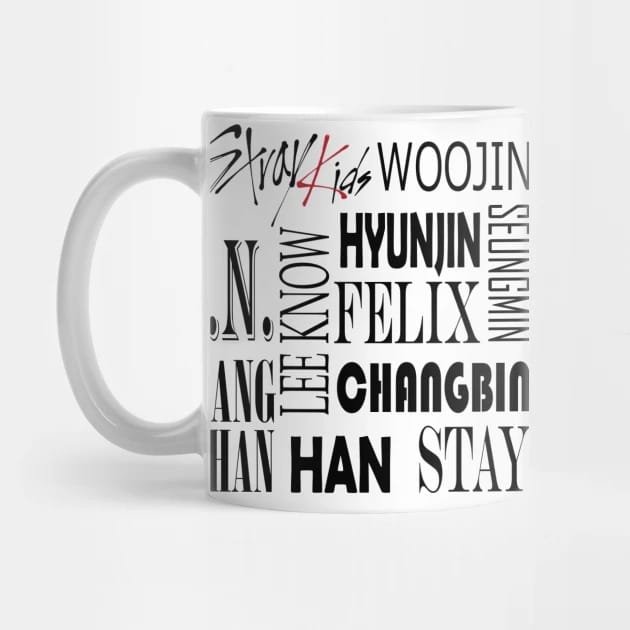 Stray Kids Coffee Mug - KPOP Merchandise for Fandom STAYs